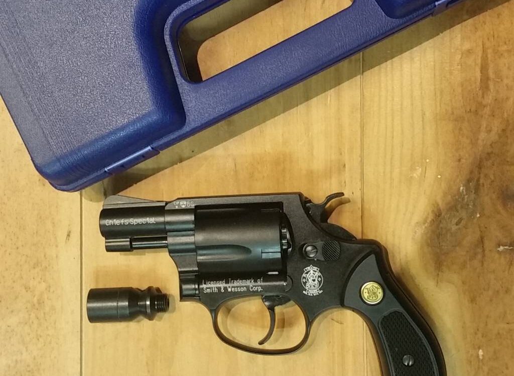 Revolver UMAREX Smith&amp;Wesson Chiefs Sp&eacute;cial Calibre 9 mm &agrave; blanc Illkirch-Graffenstaden