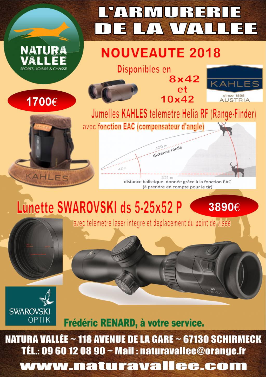 Nouveauté 2018 chez Natura Vallée à Schirmeck Saint-Dié-des-Vosges