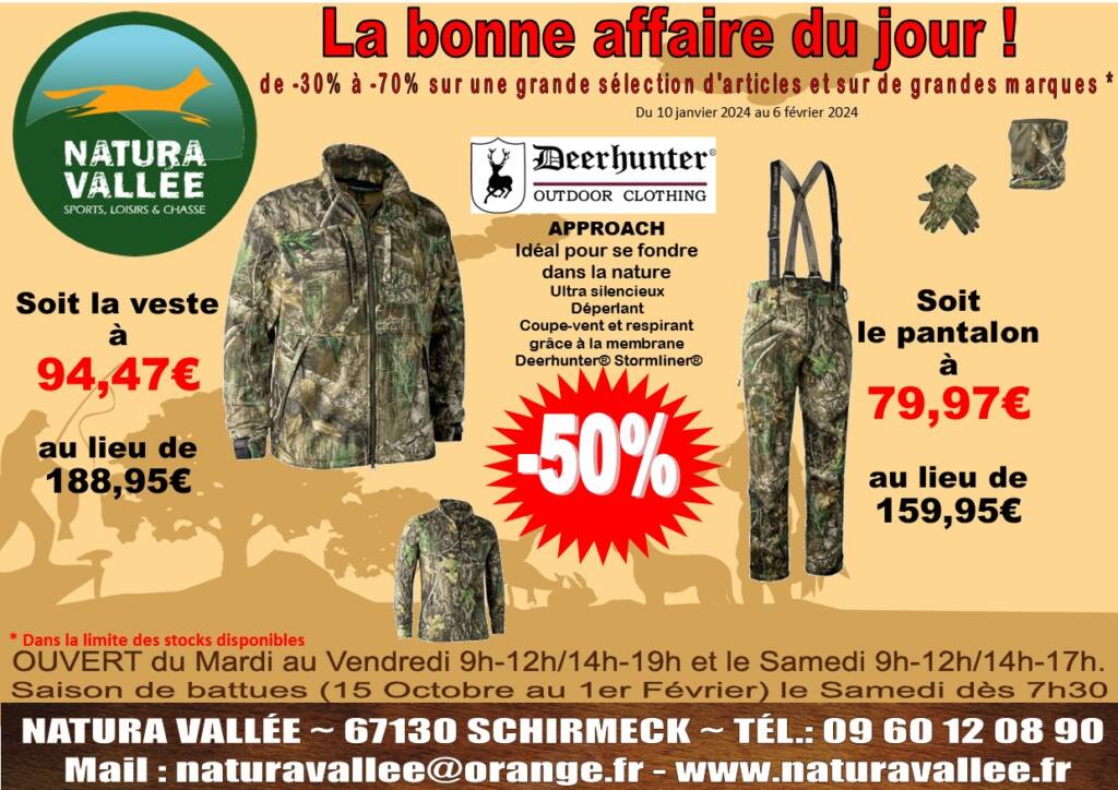 APPROACH | Natura Vallée La bonne affaire du jour ! Sélestat 3