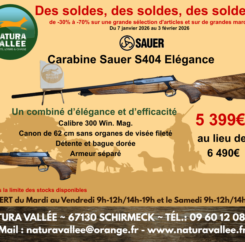 Des soldes, des soldes, des soldes… Erstein