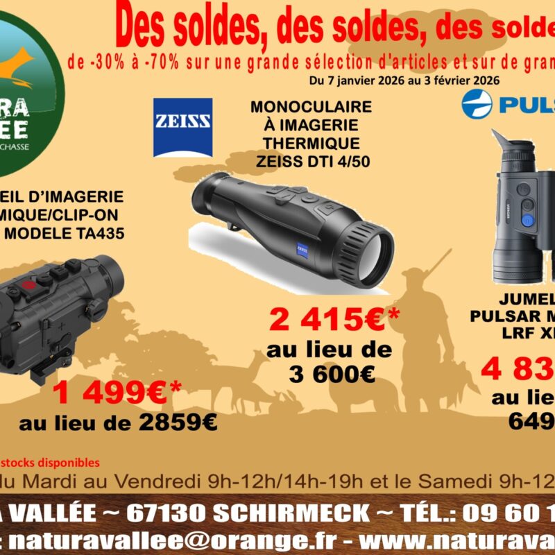 C’est reparti pour des soldes &eacute;poustouflantes ! Lingolsheim